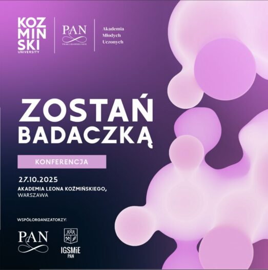 Konferencja "Zostań badaczką"